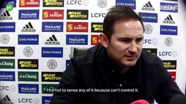 Lampard addresses Chelsea future following Leicester defeat