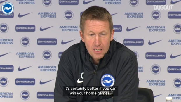 Potter discusses home form ahead of Tottenham