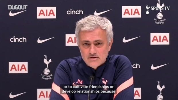 Mourinho discusses good relationship with Pep Guardiola
