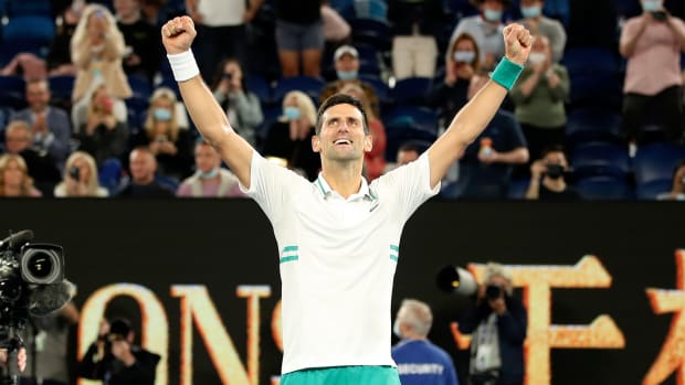 novak djokovic australian open 2021