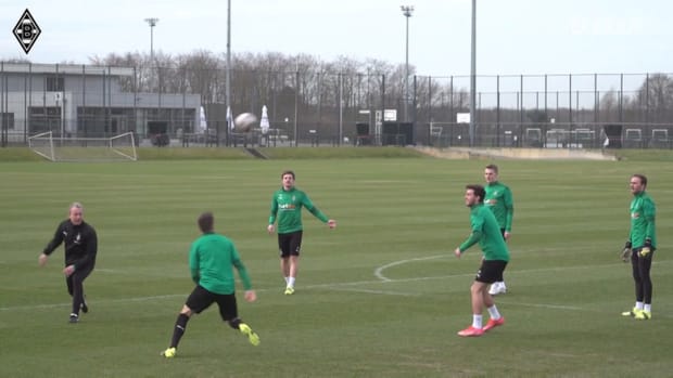 Inside training: Gladbach prepare for Manchester City showdown