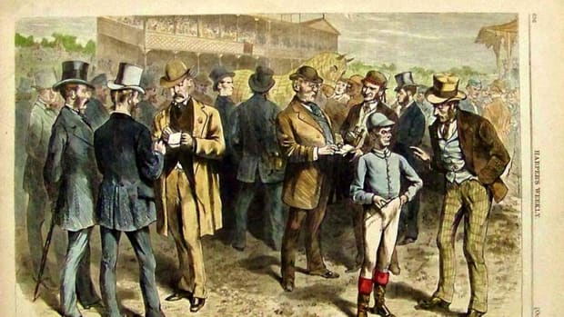 Betting on the Favorite_1870 engraving