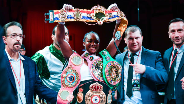 Claressa Shields is looking for all the boxing titles. And a payday to match.