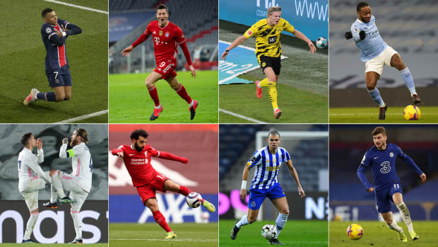 The Champions League quarterfinal field