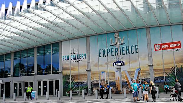 Super Bowl fan experience