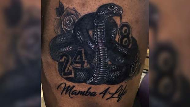 Lakers LeBron Tat