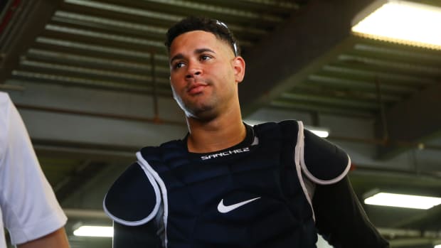 Gary Sanchez says it's hard to say if the Yankees were cheated out of a World Series by the Astros.