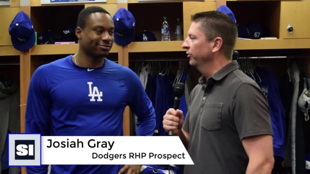 The Dodgers acquired a right handed pitching prospect in the deal last off-season with the Reds. That prospect is very promising. The beginning of the Josiah Gray era is almost here.