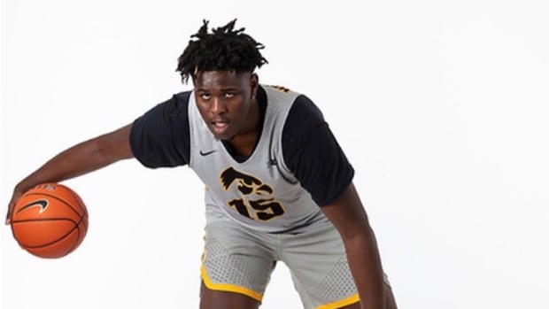Incoming Iowa basketball commit Josh Ogundele gives the Hawkeyes a big body in the post.