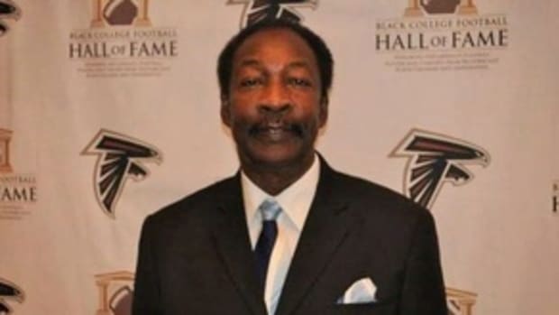 FAMU legend Ken Riley was inducted into the Black College Football Hall of Fame on Feb. 28, 2015. The event was held at the College Football Hall of Fame in Atlanta. Riley 1