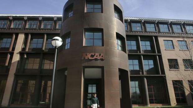 NCAA headquarters in Indianapolis (via. Charlie Nye, Indianapolis Star)