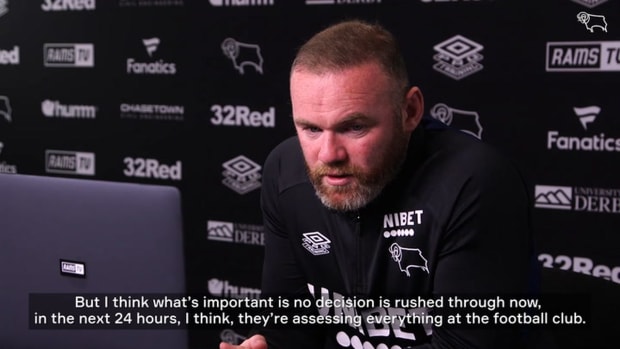 Wayne Rooney on the future of Derby County