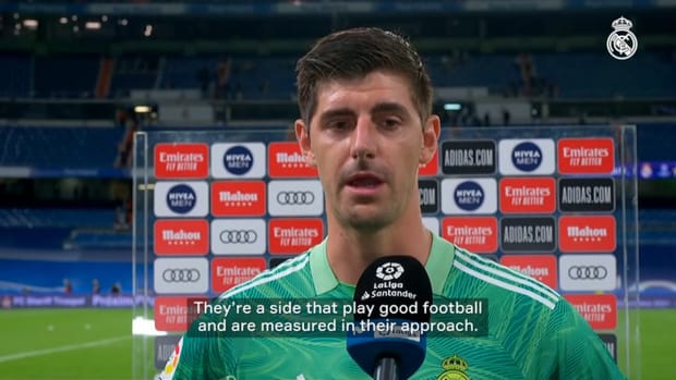 Thibaut Courtois: 'We're disappointed to have taken just a point'