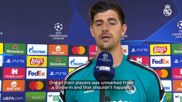 Thibaut Courtois: 'Their keeper had a great game'
