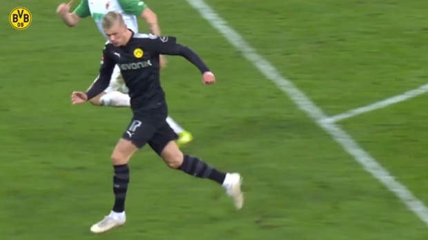 Haaland's debut hat-trick vs Augsburg