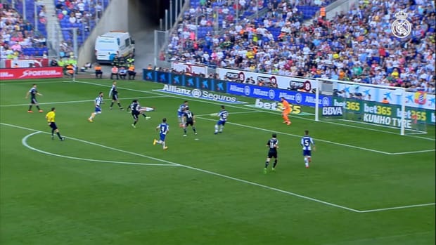 Great Real Madrid's goals against Espanyol