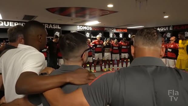 Behind the scenes of Flamengo's victory over Athletico-PR