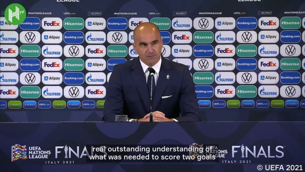 Roberto Martinez admits his Belgium team were 'too emotional' in Nations League defeat vs France