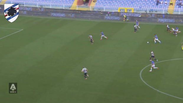 Sampdoria draws with Udinese 3-3