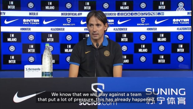 Inzaghi ahead of the match against Lazio
