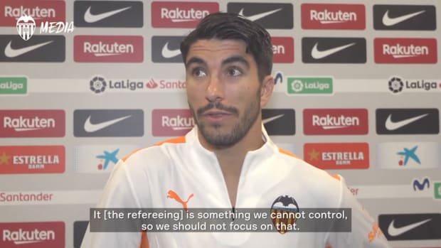 Carlos Soler on penalty controversy and performance vs Barça