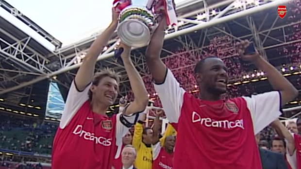 Patrick Vieira's legendary Arsenal career