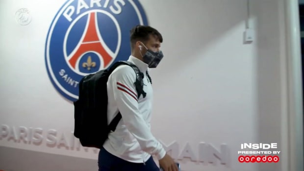 Behind the scenes of PSG win vs Angers