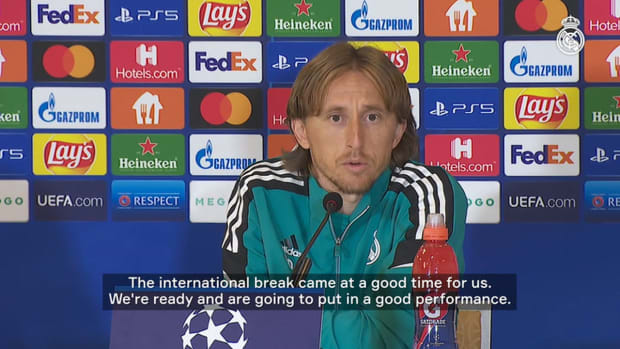 Luka Modrić: 'We're ready and are going to put in a good performance'