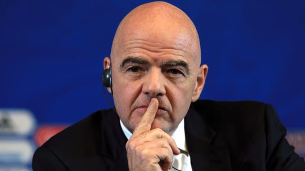 FIFA president Gianni Infantino