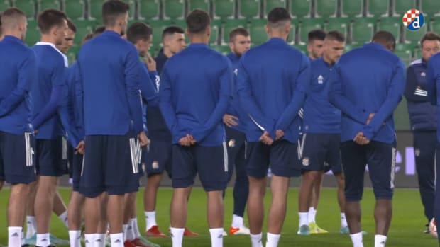 Dinamo Zagreb begin preparations for Rapid Wien Clash