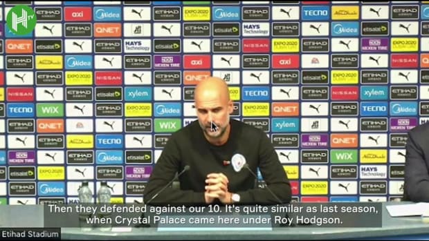 Pep Guardiola on defeat at home to Crystal Palace
