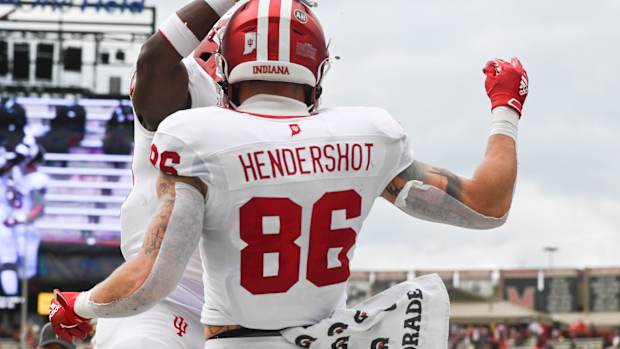 Indiana tight end Peyton Hendershot
