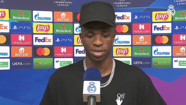 Vinícius Jr: 'I'm happy for the confidence the coach has given me'