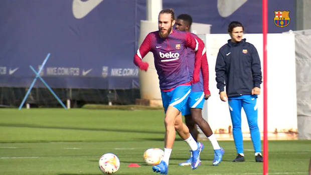 Barcelona are back to work