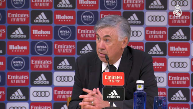Carlo Ancelotti: 'The team played very well for 80 minutes'