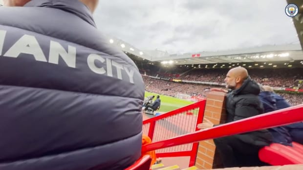 Pitchside: Manchester City's 2-0 win at Old Trafford