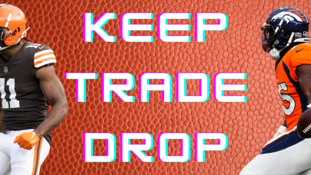 fantasy football keep trade drop lineup advice playoffs