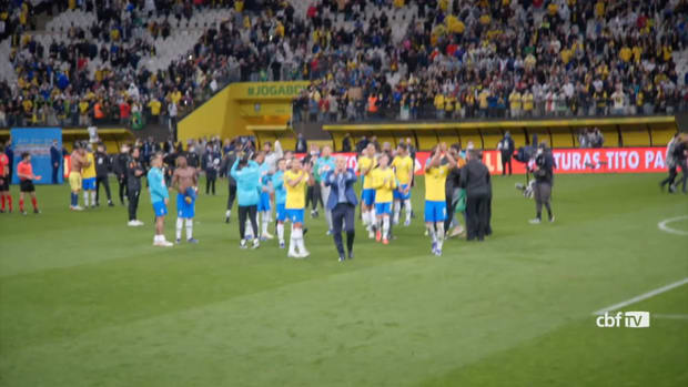 Behind the scenes: Brazil celebrate World Cup qualification