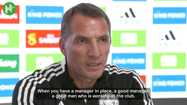 Brendan Rodgers: 'I'm proud to be here'