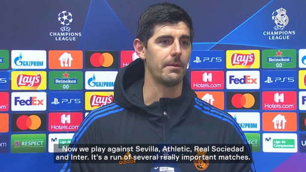 Thibaut Courtois: 'It was a very complete performance'