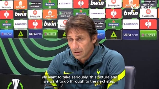 Conte discusses the UEFA Conference League and life since joining Tottenham