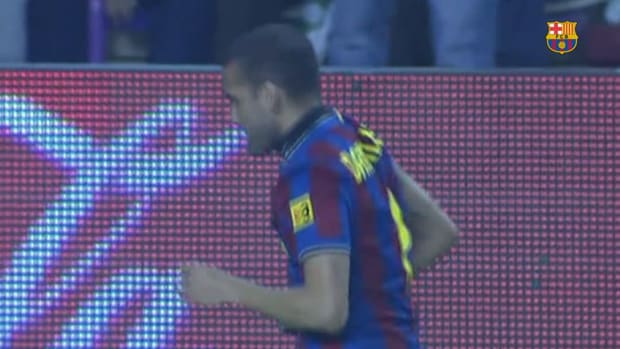 Dani Alves is back at FC Barcelona