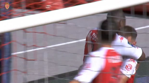 Ruben Aguilar's first Monaco goal