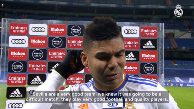 Casemiro: 'It was a great game and a hard-earned win'
