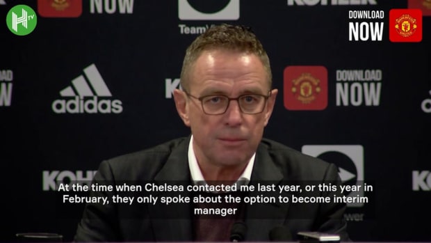 Rangnick first press conference as interim Man United manager
