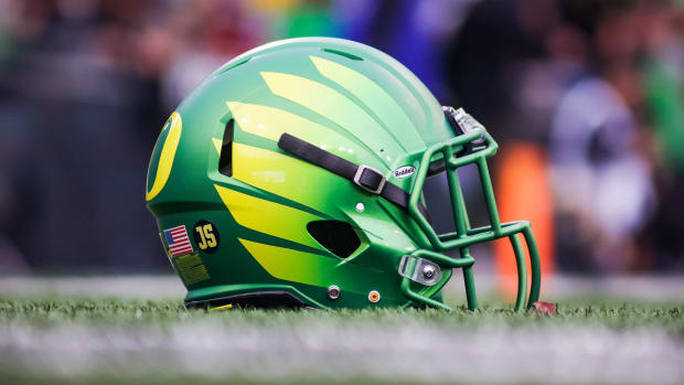 Oregon Football Helmet