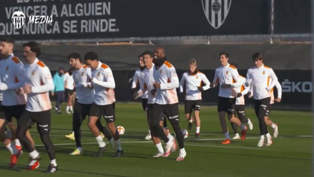 Valencia prepare for next Copa del Rey tie