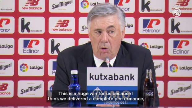 Carlo Ancelotti: 'This win is huge for us'