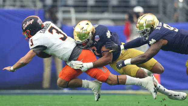 Fiesta Bowl-Oklahoma State at Notre Dame (4)
