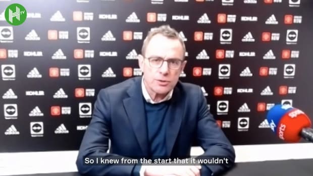 Rangnick: 'I knew that it would be a difficult job.'